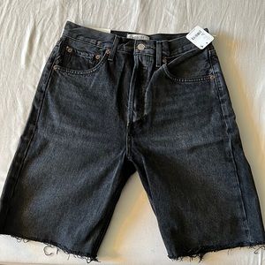 NWT Agolde 90’s mid rise loose short size 26